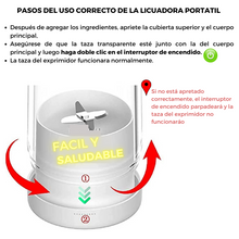 Cargar imagen en el visor de la galería, Vaso Licuadora Portatil
